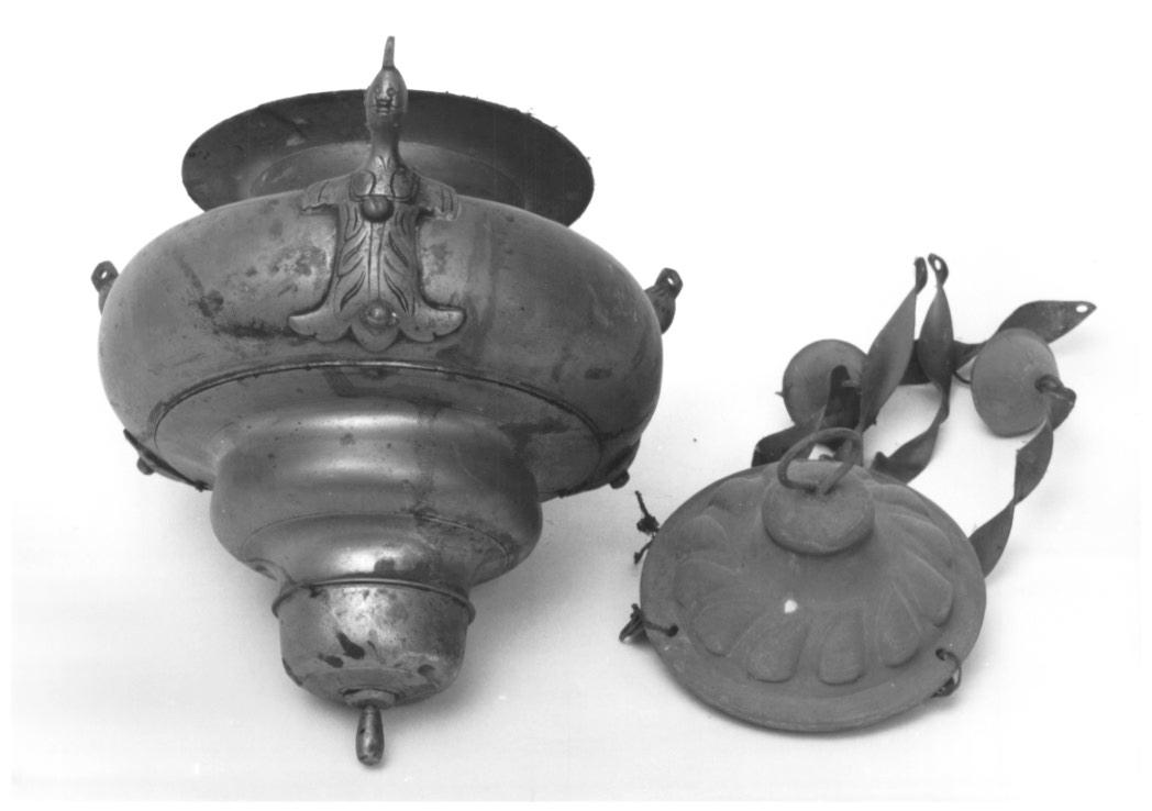 lampada pensile - ambito Italia nord-orientale (sec. XVII)