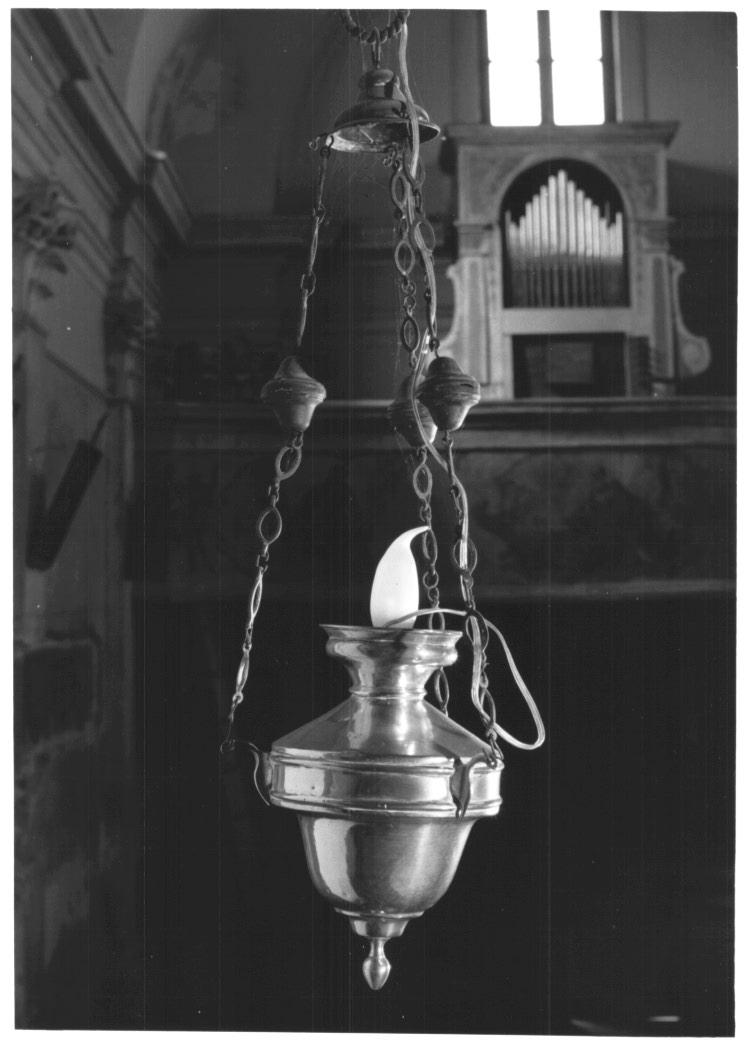 lampada pensile - ambito Italia nord-orientale (sec. XIX)