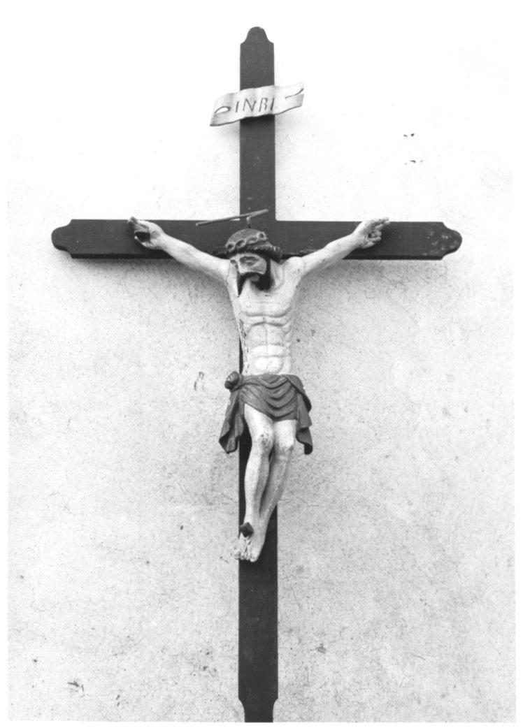 Cristo crocifisso (scultura) - ambito Italia nord-orientale (sec. XIX)