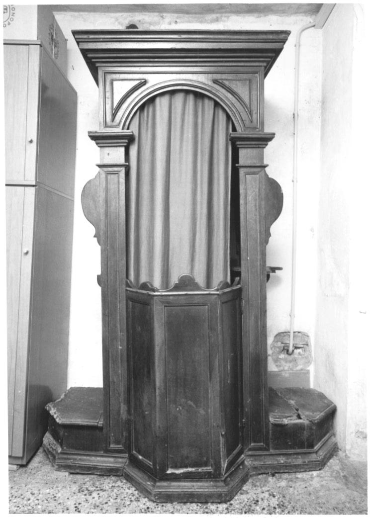 confessionale - ambito Italia nord-orientale (sec. XIX)