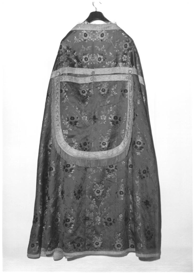 piviale - ambito Italia nord-orientale (terzo quarto sec. XIX)