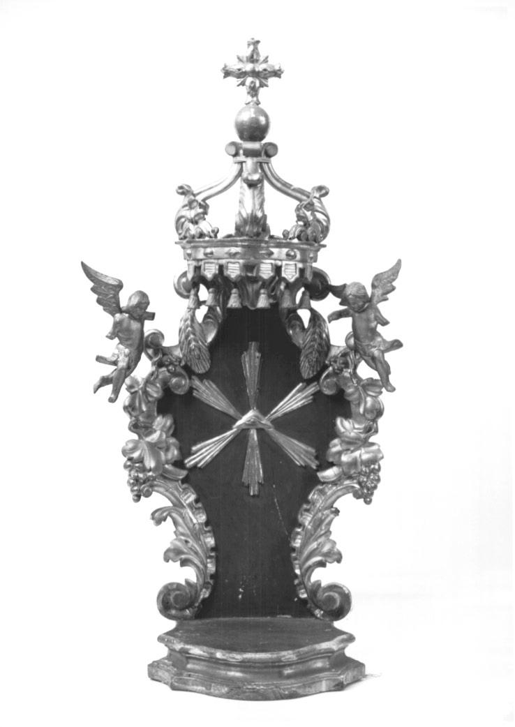 tronetto per esposizione eucaristica - ambito Italia nord-orientale (sec. XIX)