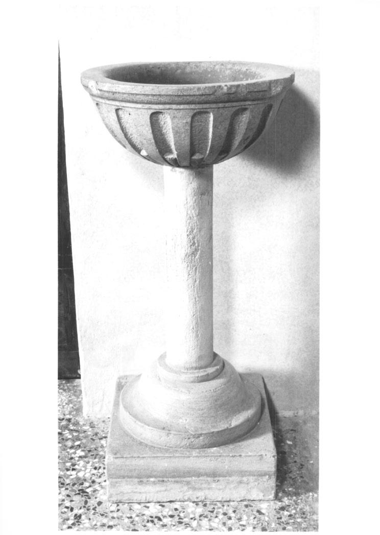 acquasantiera - ambito Italia nord-orientale (sec. XIX)