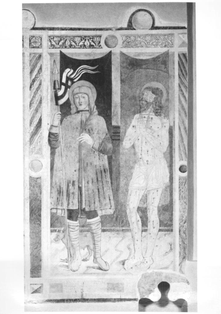 San Floriano e San Giobbe (dipinto) - ambito Italia nord-orientale (sec. XVI)