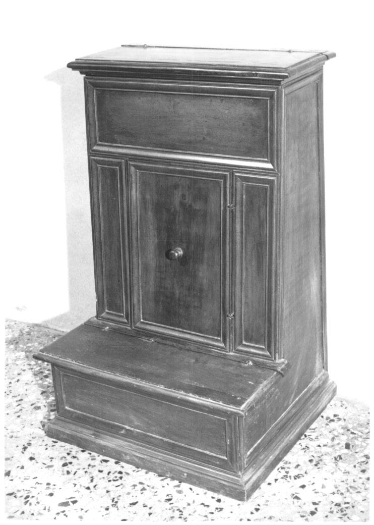 inginocchiatoio - ambito Italia nord-orientale (fine sec. XIX)