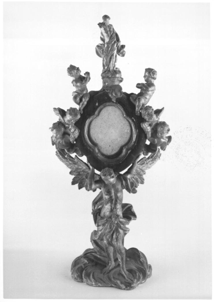 ostensorio - ambito Italia nord-orientale (seconda metà sec. XVIII)