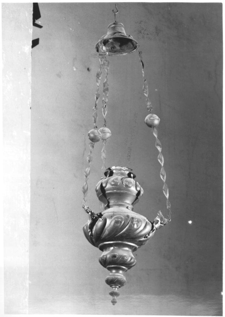 lampada pensile - ambito Italia nord-orientale (sec. XVIII)