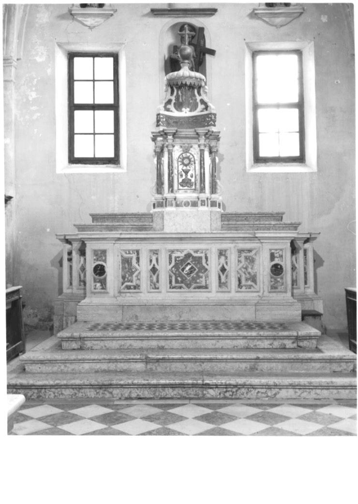altare maggiore - ambito Italia nord-orientale (sec. XVIII)