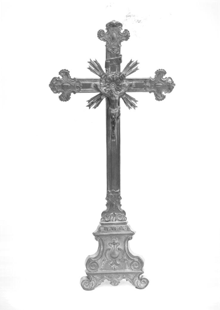 croce d'altare - ambito Italia nord-orientale (sec. XIX)