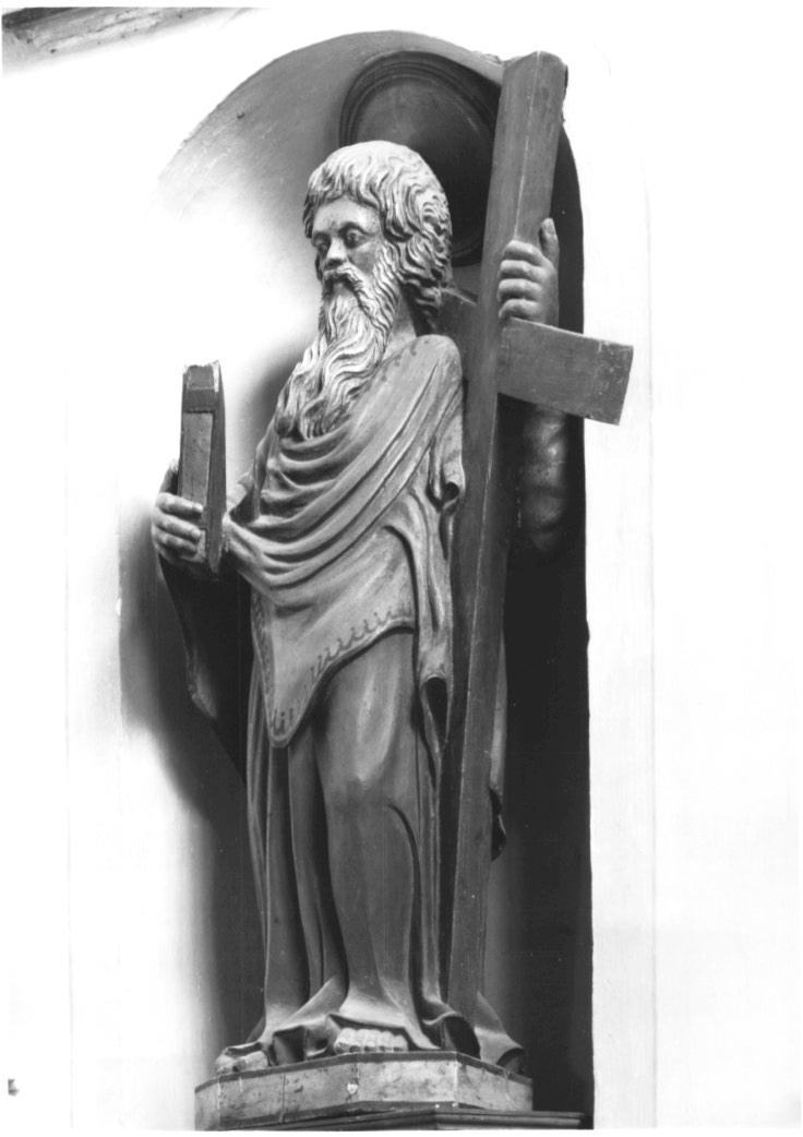 Sant'Andrea (scultura) - ambito Italia nord-orientale (sec. XVI)