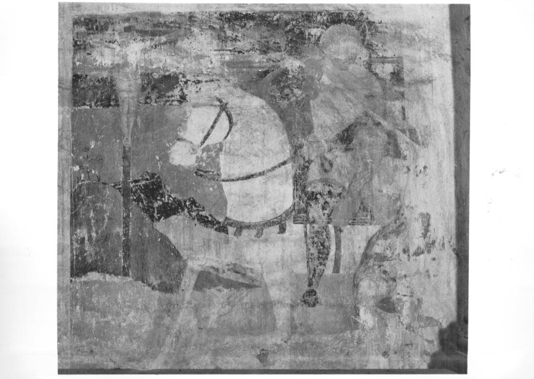 San Martino vescovo (dipinto, frammento) - ambito Italia nord-orientale (primo quarto sec. XVI)