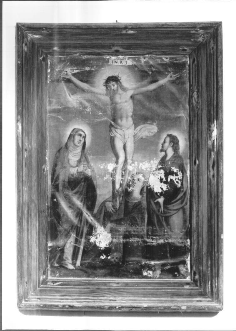 Cristo crocifisso (dipinto) - ambito Italia nord-orientale (sec. XVII)