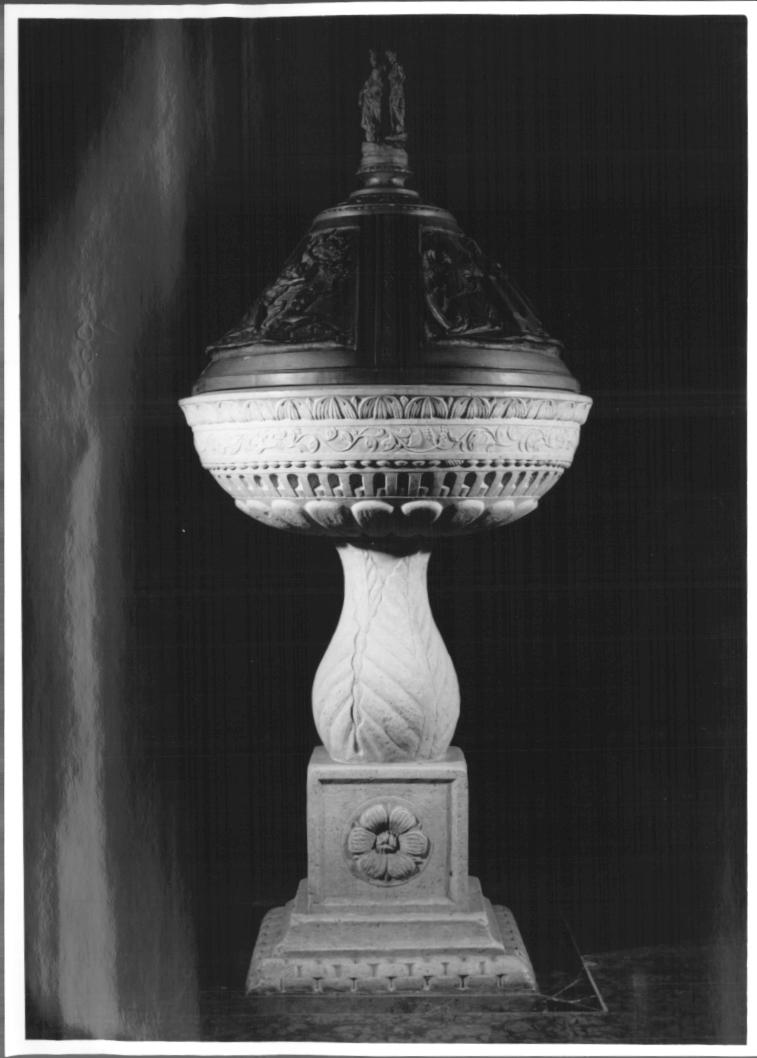 fonte battesimale - ambito Italia nord-orientale (sec. XVI)