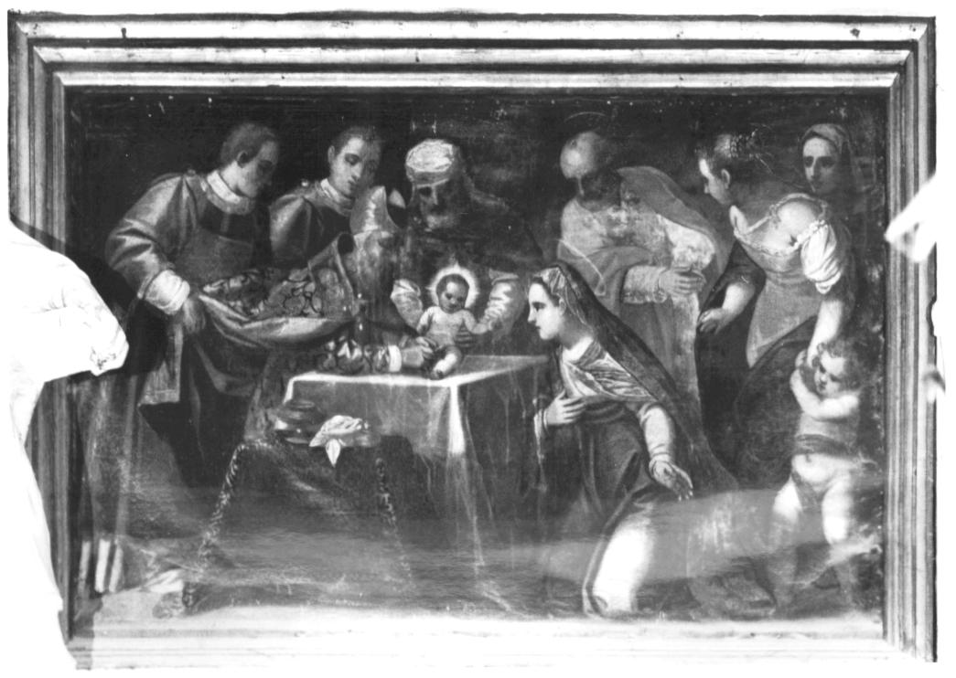 Circoncisione di Gesù Bambino (dipinto) - ambito veneto (inizio sec. XVII)