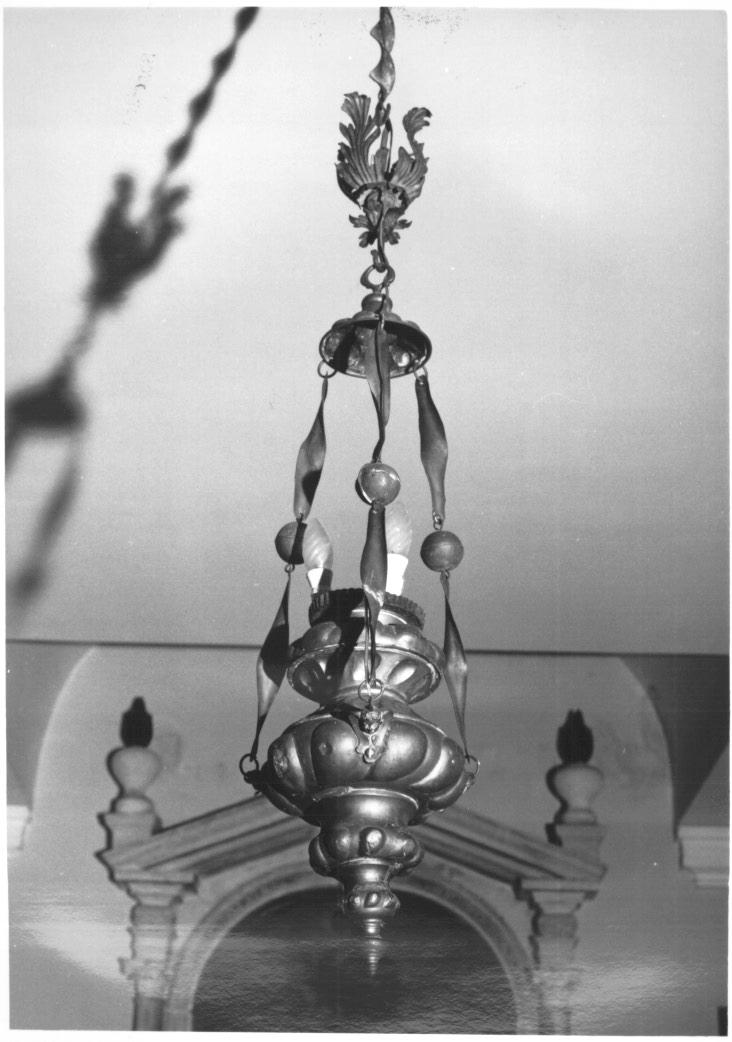 lampada pensile - ambito Italia nord-orientale (sec. XVIII)