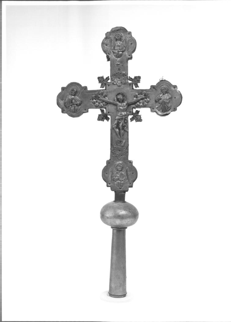 croce processionale - ambito Italia nord-orientale (sec. XV)