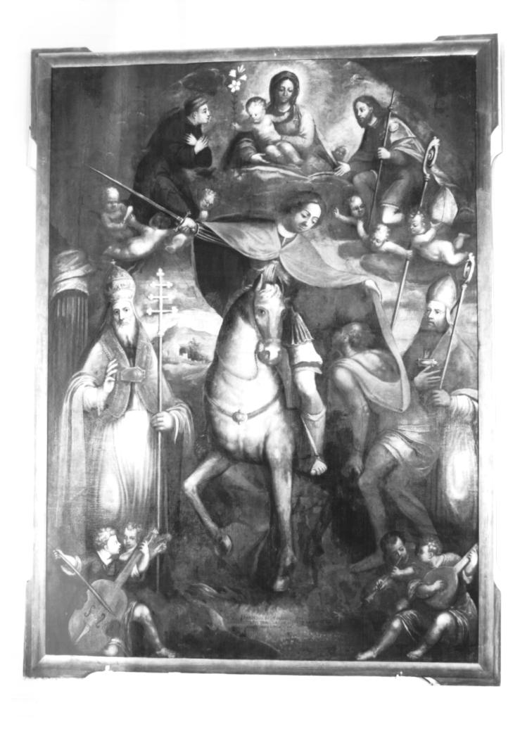 Madonna con Bambino e Santi (dipinto) - ambito Italia nord-orientale (sec. XVIII)