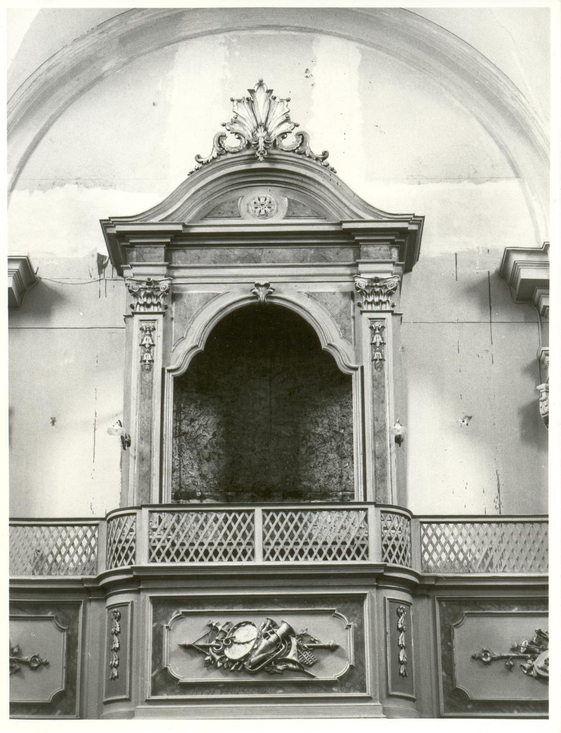 organo di Nacchini Pietro (attribuito) (sec. XVIII)