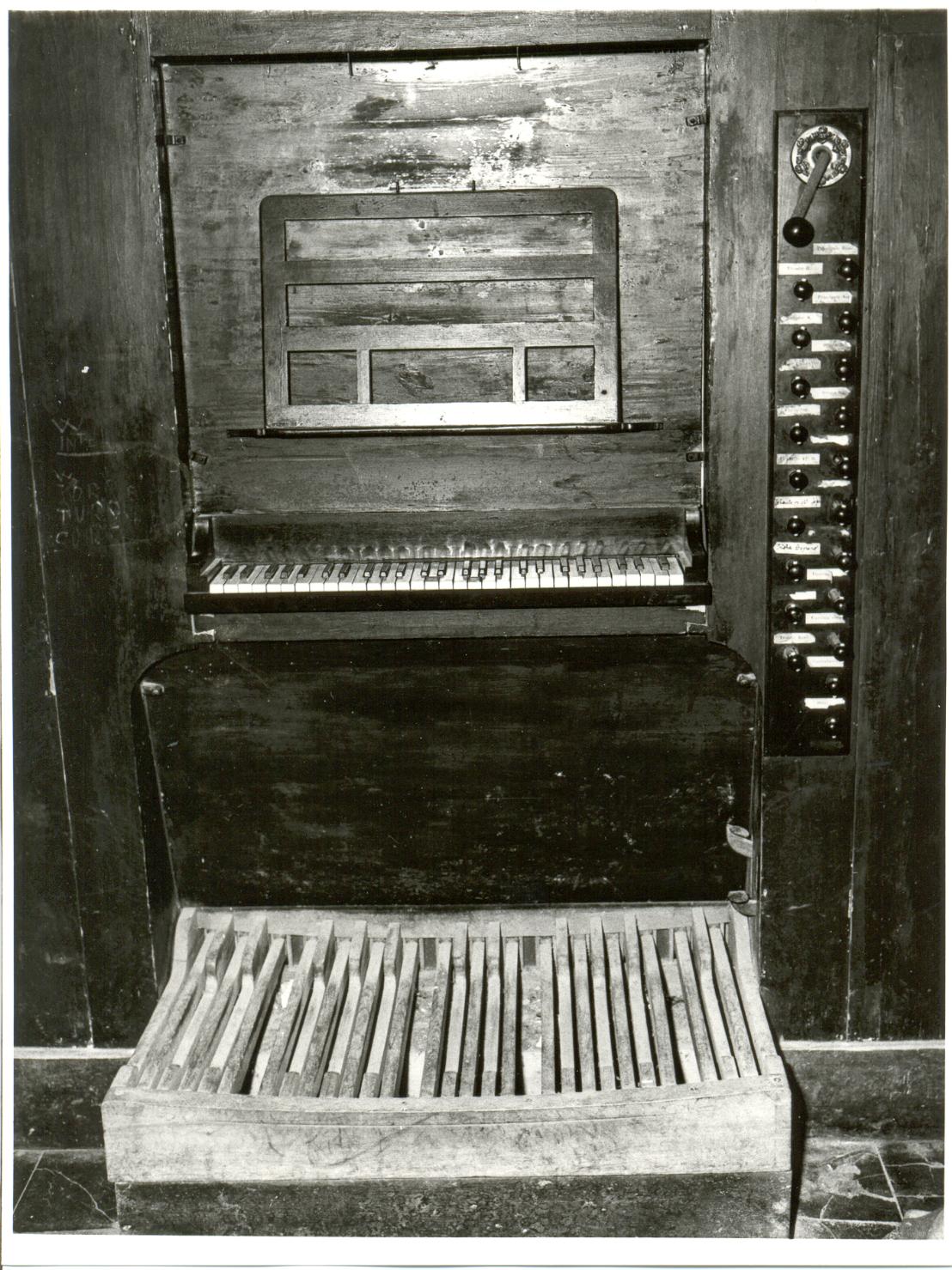 organo di Callido Gaetano (attribuito) (sec. XVIII)