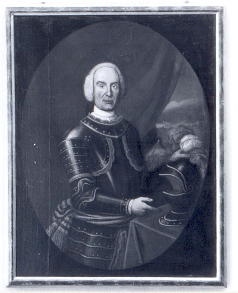 ritratto di militare, ritratto d'uomo (dipinto) di Lichtenreiter Giovanni Michele (metà sec. XVIII)