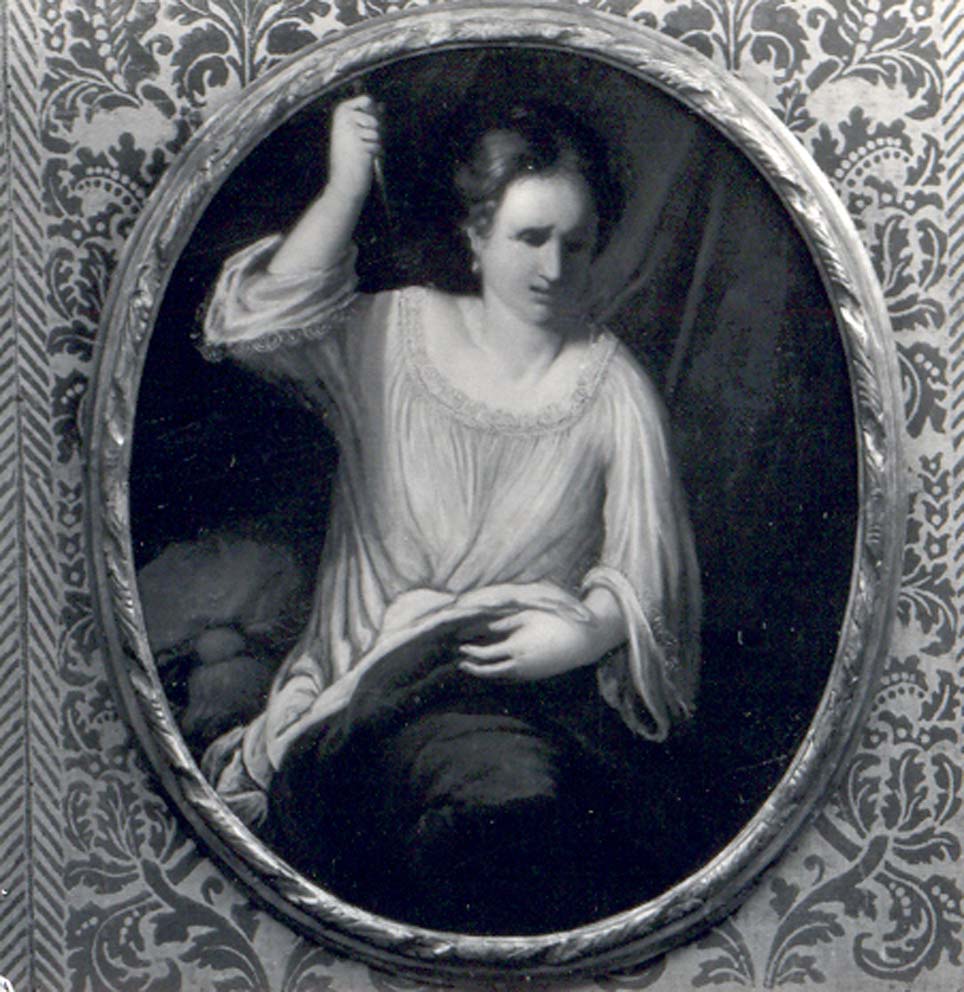 Lucrezia, Lucrezia (dipinto) di Carneo Giacomo (attribuito) (ultimo quarto sec. XVII)
