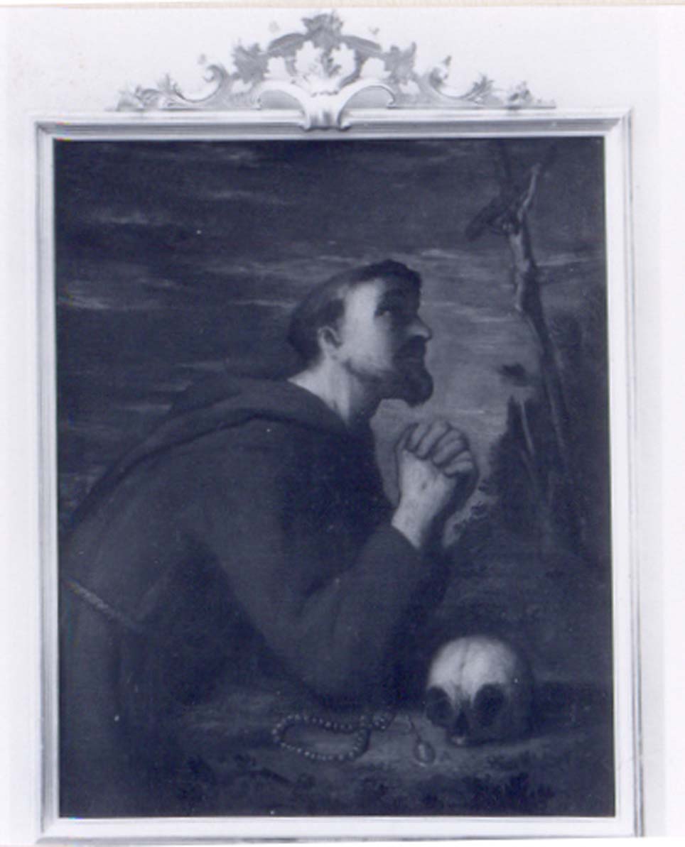 S. Francesco, San Francesco (dipinto) di Carneo Giacomo (attribuito) (fine sec. XVII)