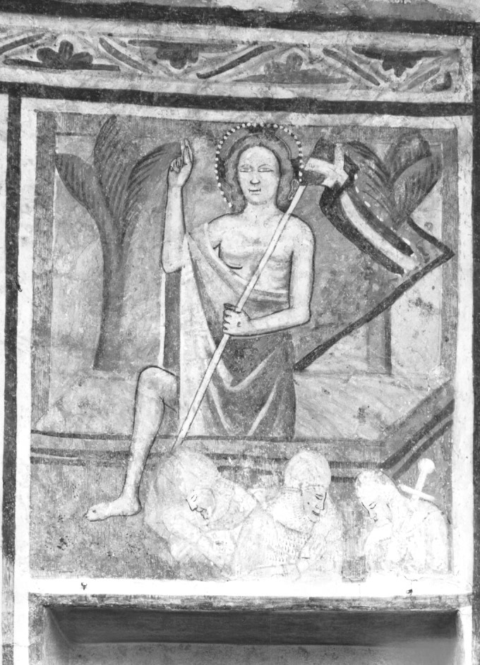 Resurrezione di Cristo (dipinto) - ambito Italia nord-orientale (fine/inizio secc. XIV/ XV)