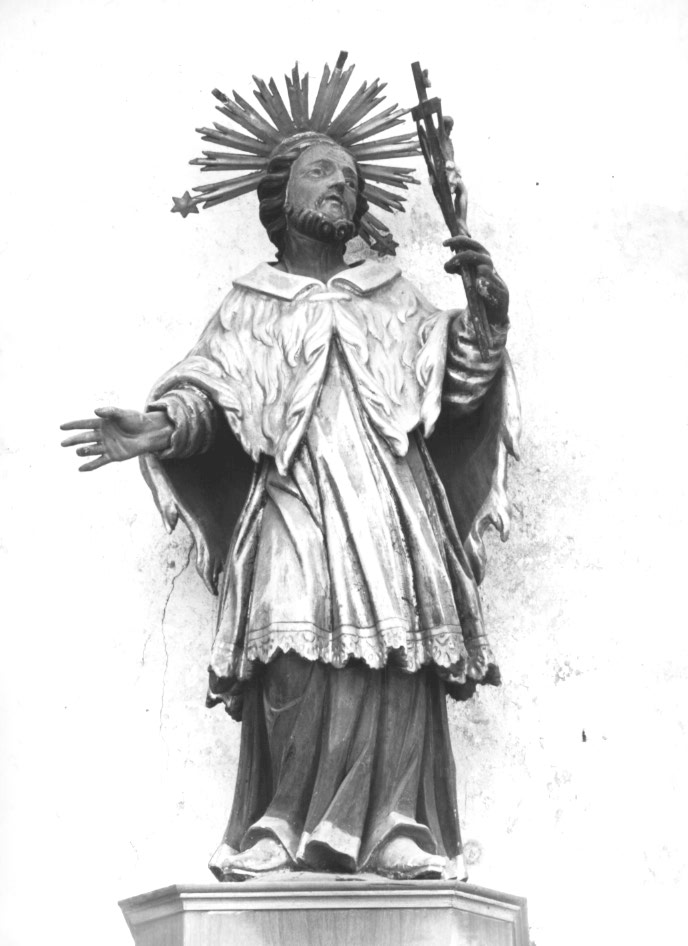 San Giovanni Nepomuceno (statua) - ambito Italia nord-orientale (sec. XVI)