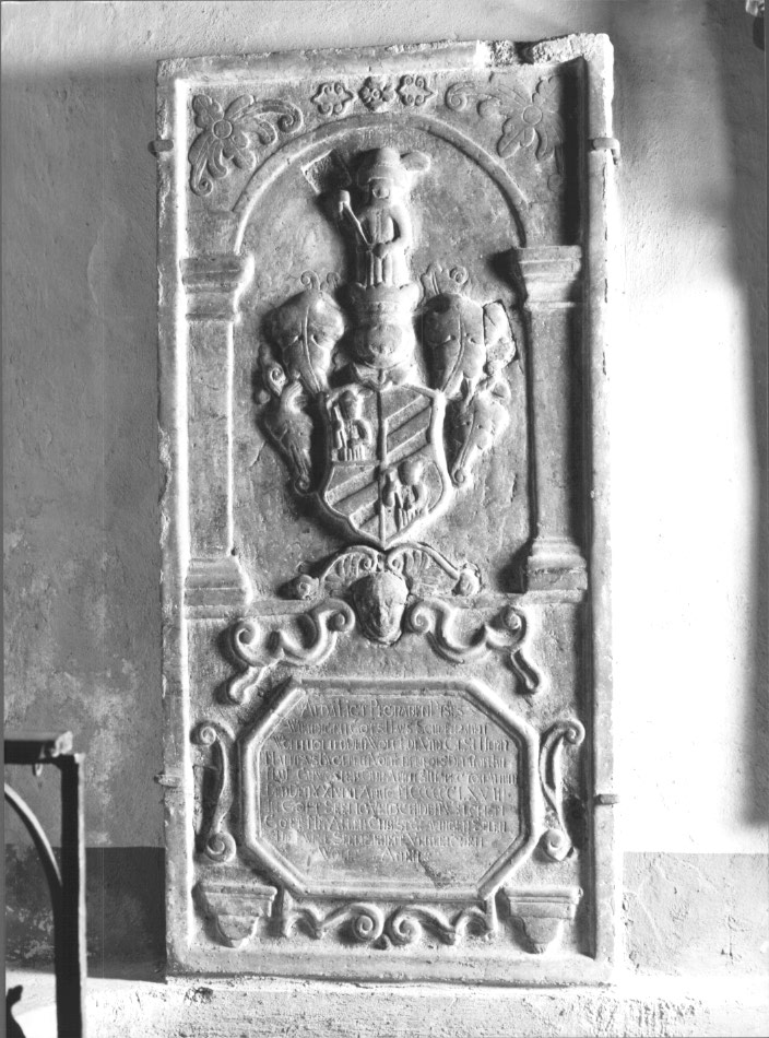 lapide - ambito Italia nord-orientale (seconda metà sec. XVII)