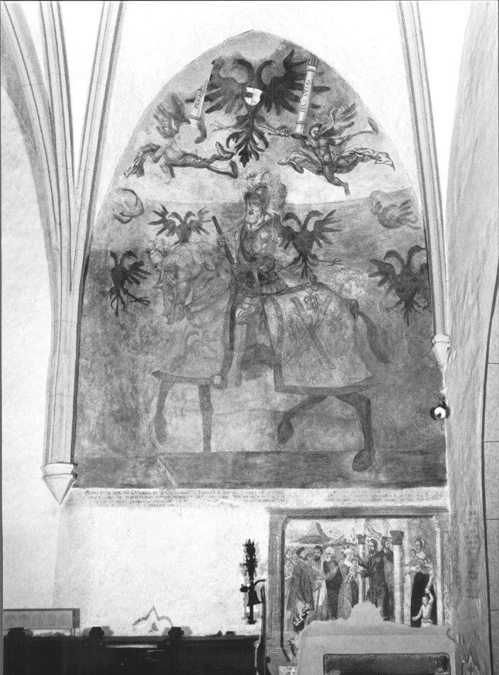 Carlo V a cavallo (dipinto) - ambito Italia nord-orientale (sec. XVI)