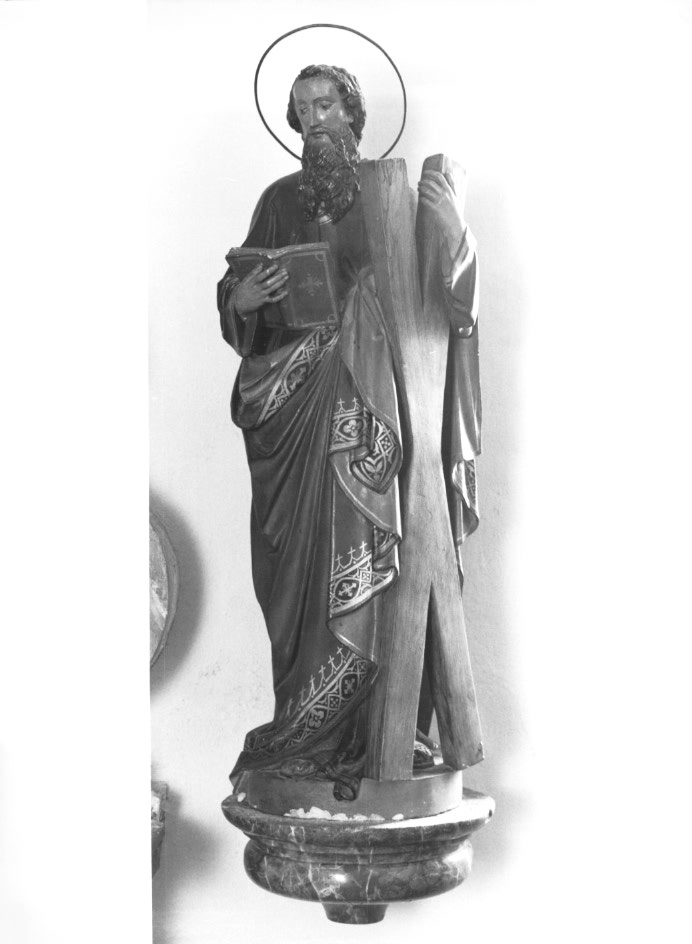 Sant'Andrea (statua) - ambito Italia nord-orientale (sec. XIX)