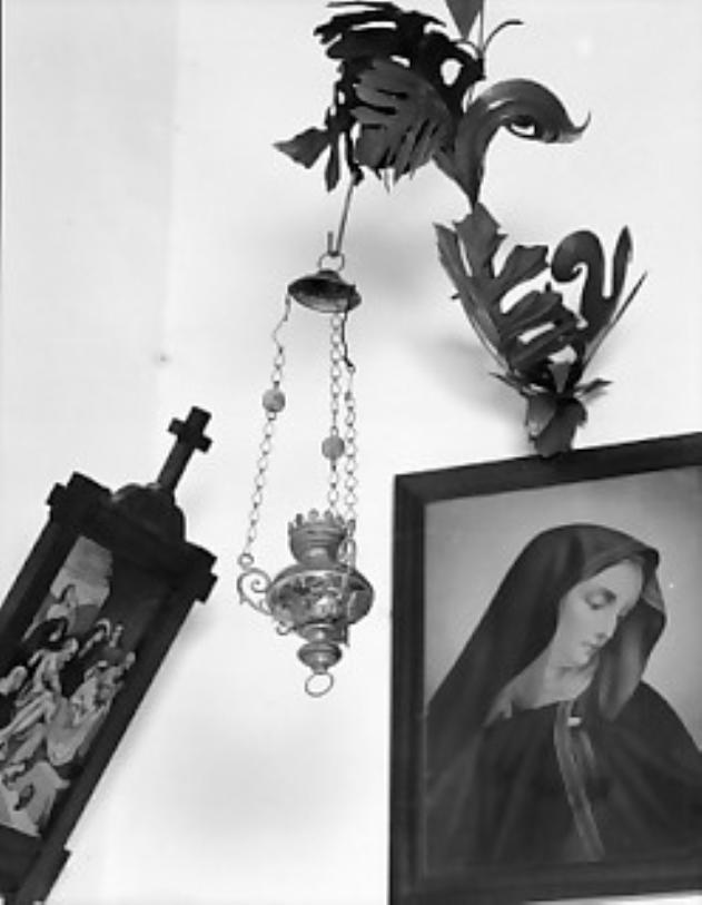 lampada pensile - ambito Italia nord-orientale (secc. XVII/ XVIII)