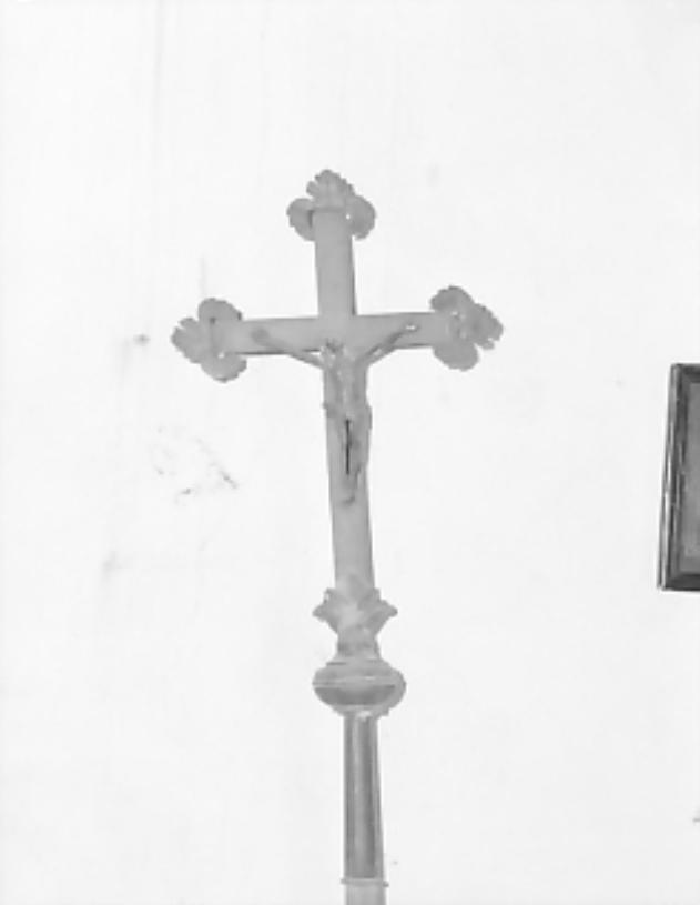 croce processionale - ambito Italia nord-orientale (sec. XVIII)
