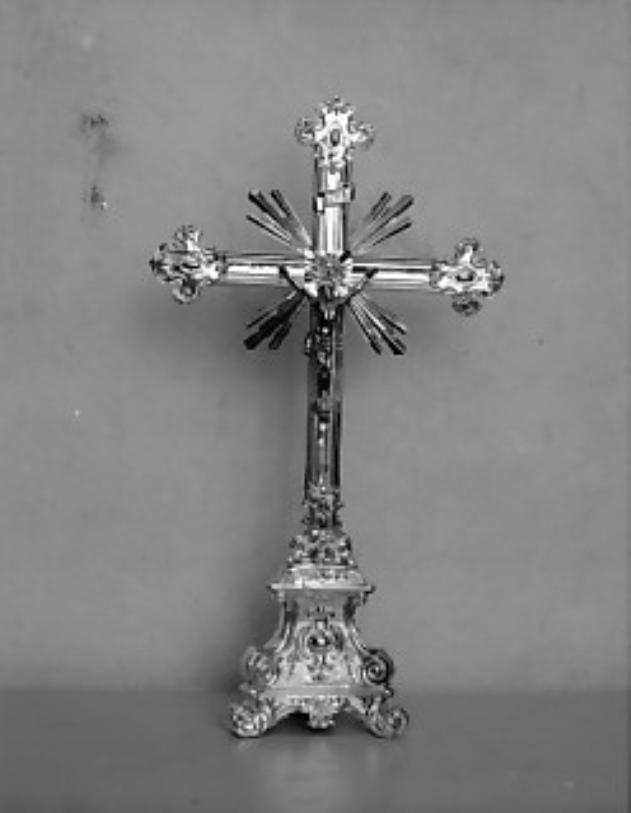 croce d'altare - ambito Italia nord-orientale (sec. XIX)