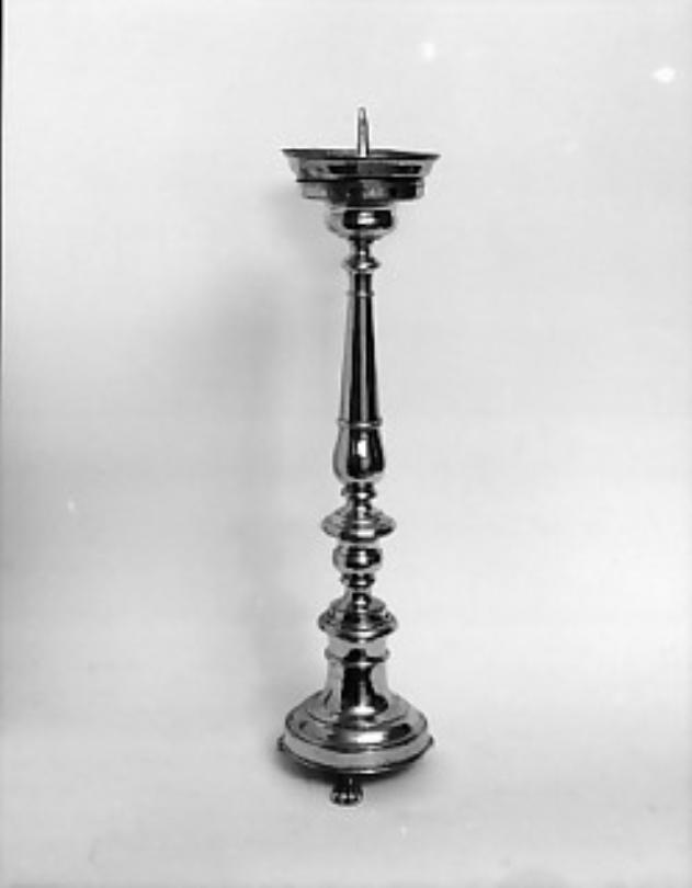 candeliere d'altare - ambito Italia nord-orientale (sec. XIX)