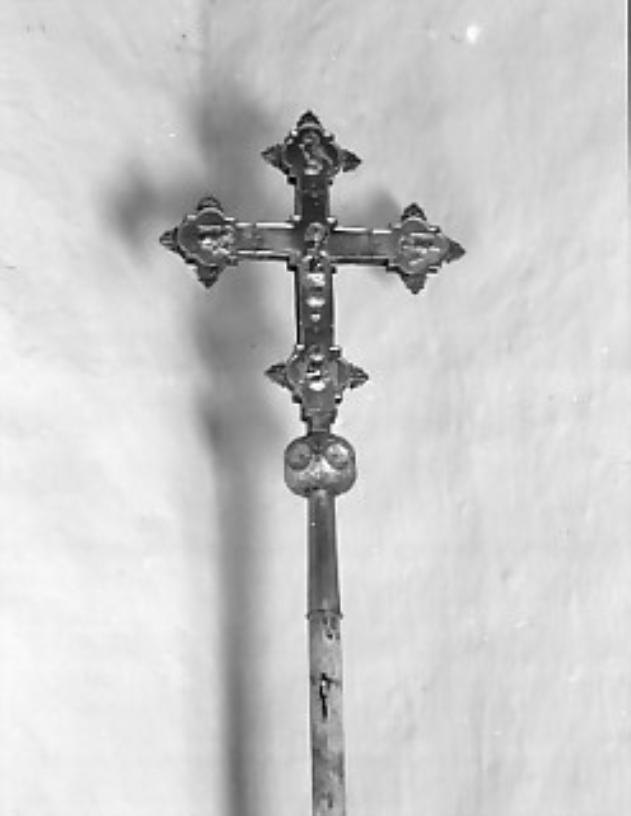 croce processionale - ambito Italia nord-orientale (sec. XVI)