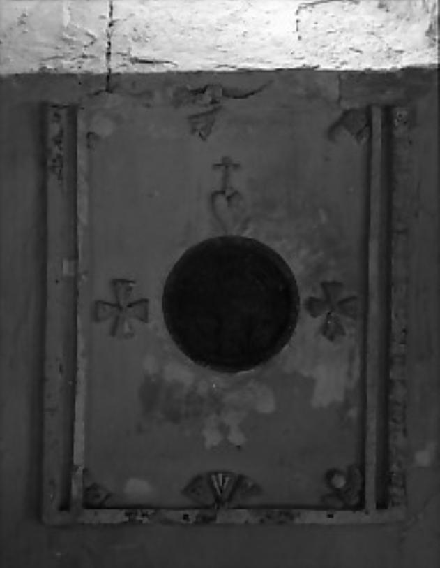 croce di consacrazione - ambito Italia nord-orientale (sec. XX)