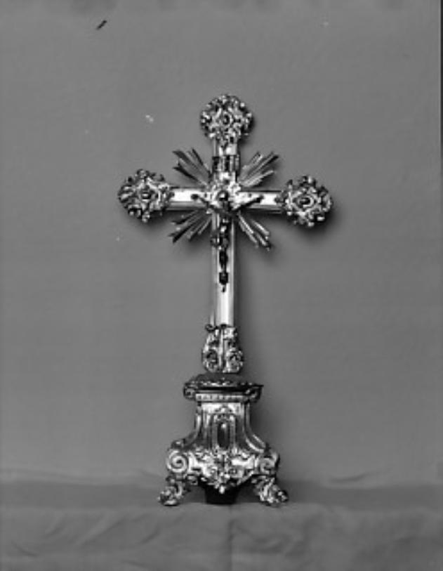 croce d'altare - ambito Italia nord-orientale (sec. XIX)