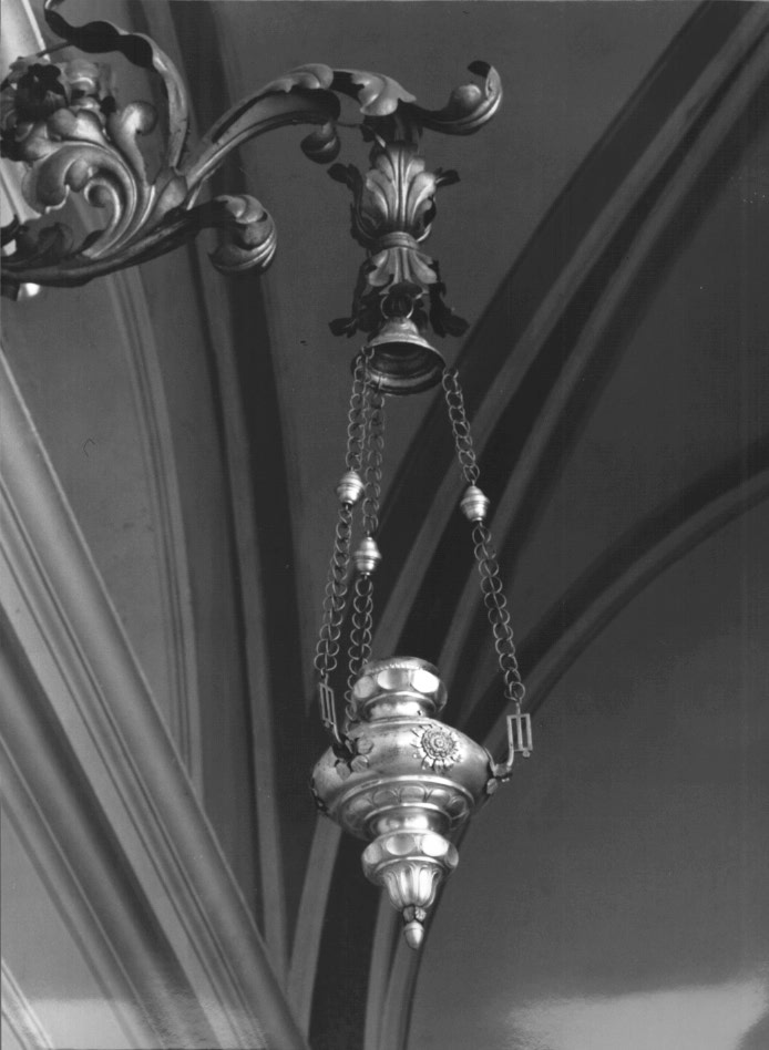 lampada pensile - ambito Italia nord-orientale (sec. XIX)