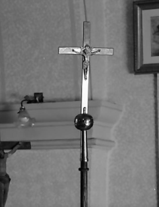 croce processionale - ambito Italia nord-orientale (sec. XIX)