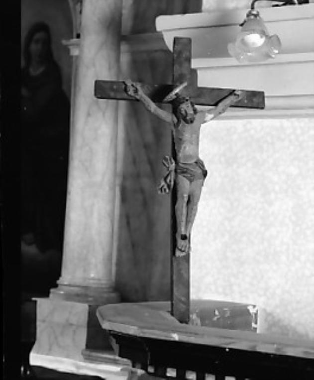 Cristo crocifisso (scultura) - ambito Italia nord-orientale (secc. XVI/ XVII)