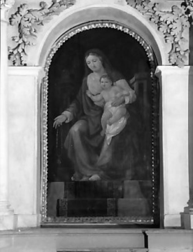 Madonna del Rosario (dipinto) - ambito Italia nord-orientale (secc. XVIII/ XIX)