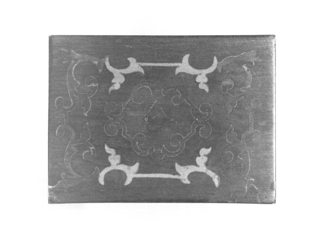 scatola - ambito europeo (seconda metà sec. XIX)