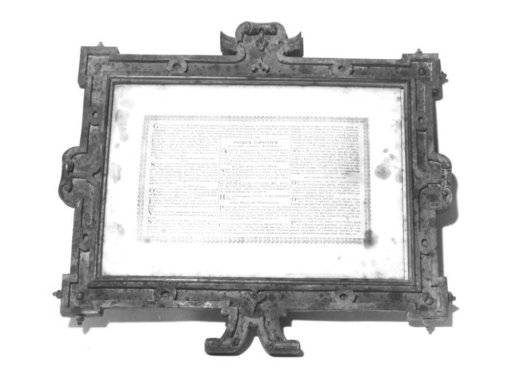 cornice - ambito europeo (seconda metà sec. XIX)