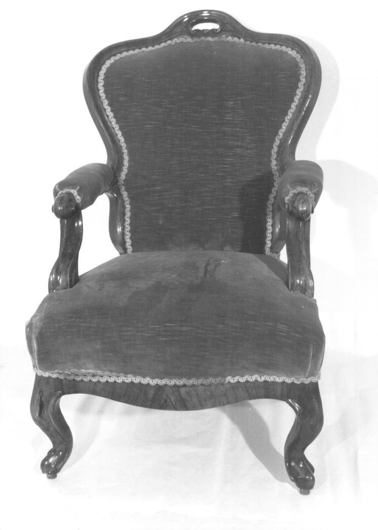 poltrona - ambito europeo (secc. XIX/ XX)