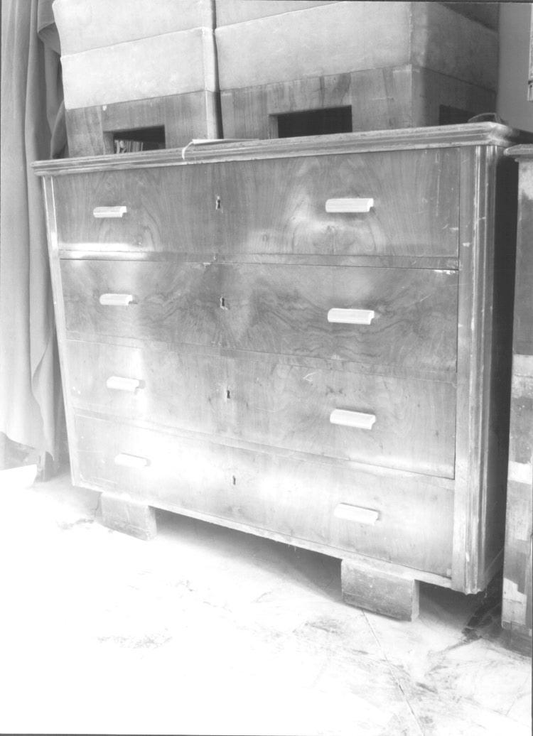 cassettone - ambito europeo (secondo quarto sec. XX)