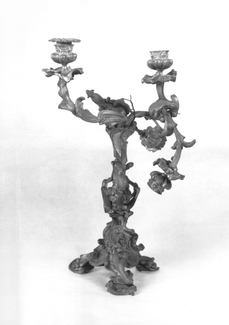 candelabro - ambito europeo (seconda metà sec. XIX)