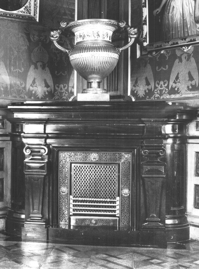 mostra di camino - ambito europeo (seconda metà sec. XIX)