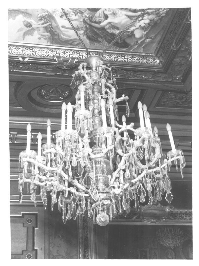 corona di luci - ambito europeo (metà sec. XIX)