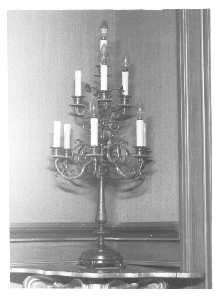 lampada da tavolo - ambito europeo (seconda metà sec. XIX)